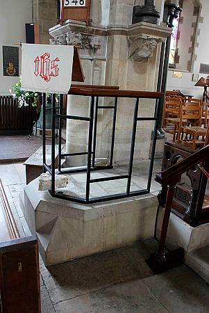Corfe Castle - The Pulpit
